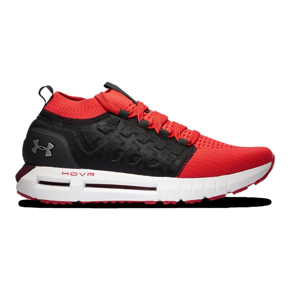 Under Armour Men's Phantom 1 Modern Shoes, Black/White/Red, 8